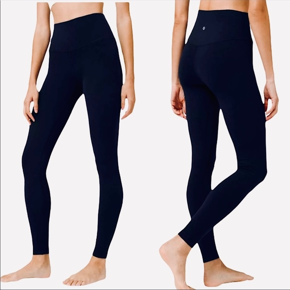 NWT Lululemon Align High Rise Pant 28"  Black - Picture 10 of 12